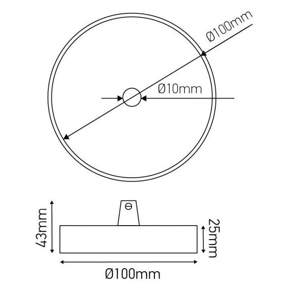 Girard sudron plafonnier acier laiton brossé