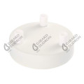 Girard sudron plafonnier acier blanc  trois sorties