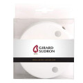 Girard sudron plafonnier acier blanc  trois sorties