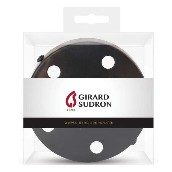 Girard sudron plafonnier acier noir six sorties