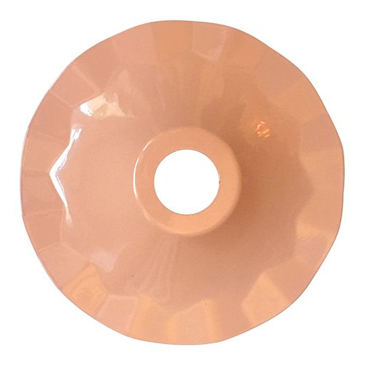 Girard sudron abat-jour métallique rose Ø 187 mm avec anneau de fixation en caoutchouc