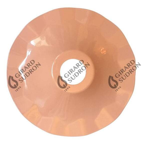 Girard sudron abat-jour métallique rose Ø 187 mm avec anneau de fixation en caoutchouc