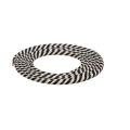 Girard sudron cable rond spirale noir blanc