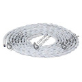 Twisted cable  white 2m 2 x 0,75mm2