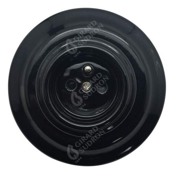 Retroindus socket porcelain black