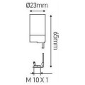 Girard sudron support e14 f.10x1 h.6.5 d.23.5