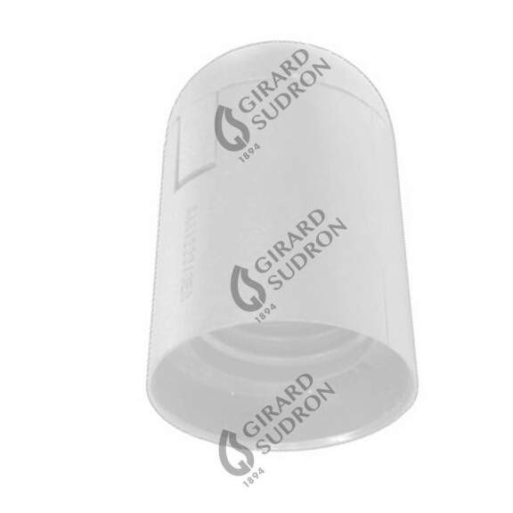 Girard sudron douil.e27 lisse blanc culot clips.