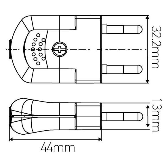 Girard sudron  fiche démontable 2.5a transparent