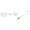 Girard sudron douille broches g4 6a/12v cable silicone