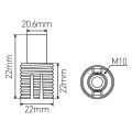 Girard sudron rehausse clipsable m10x1 lcp beige