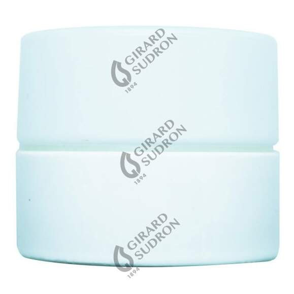 Girard sudron applique porcelaine g9 hublot av. verrerie opaline blanc - Girard Sudron - 300250