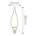 Girard sudron candle gs1 led filament 1w e10 2700k 100lm cl.