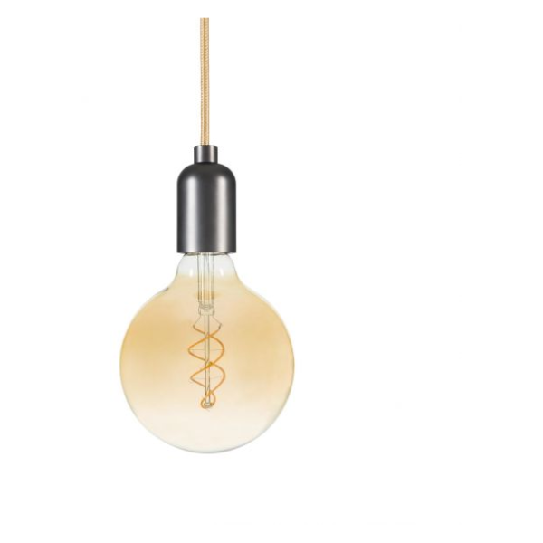 Girard sudron led twisted filament globe g125 5w e27 2000k 260lm amb.