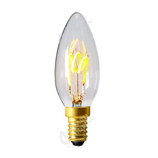 Girard sudron c35 filament led torsadée claire 2w non dim