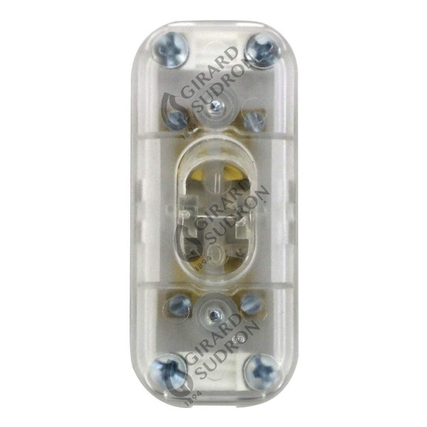 Interrupteur Bipolaire Transparent 2 A 250 V Girard Sudron