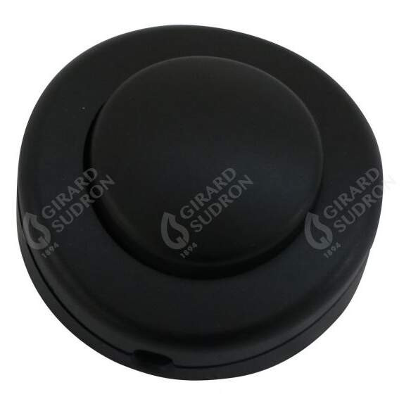 Girard sudron variateur à pied rond noir led