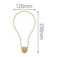 Girard sudron globe a120 led 330° 30w 2700k 2800lm dépoli