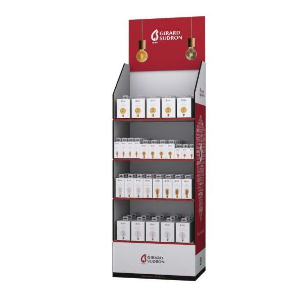 Girard sudron display twist and loops
