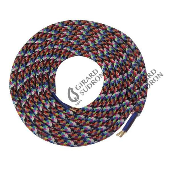 Girard sudron cable rond couleurs mixtes