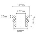 Girard sudron passe fil polye or tr.10.5 pas.d7