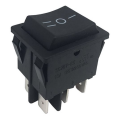 Rocker switch bipolar black