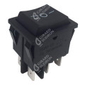 Rocker switch bipolar black