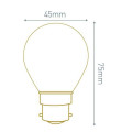 Girard sudron globe g125 filament led 10w e27 2700k 1200lm milky dim