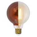 Girard sudron globe d95 filament led "latéral bronze" 8w e27 2700k 950lm dim.