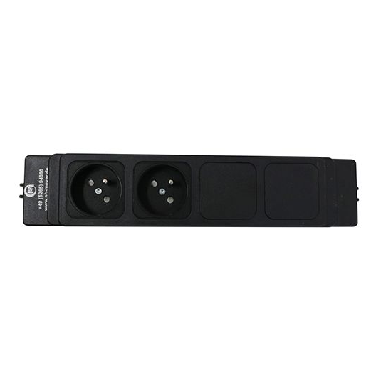 Girard sudron bloc multiprises 2 prises noir