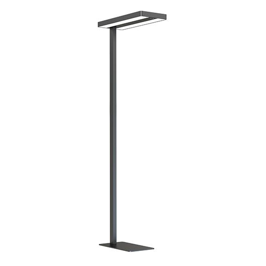 Girard sudron autonoe - lampadaire led 610x280x1950 60w 4000k 5400lm 120° noir dim