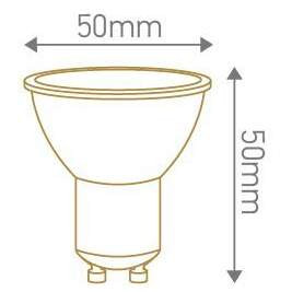 Girard sudron spot led 5w gu10 2700k 400lm 100° 3125461601256
