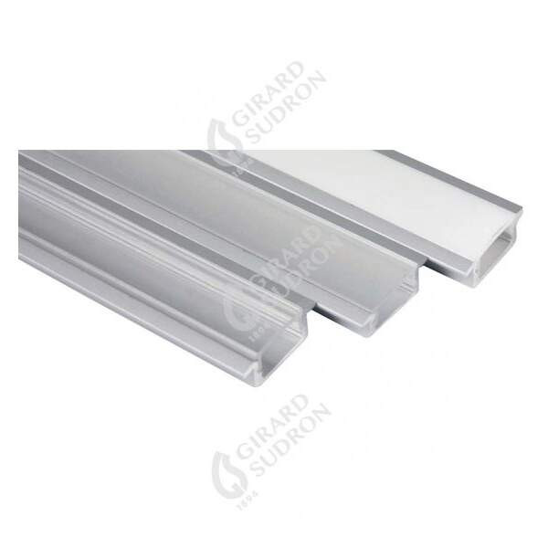 Girard sudron profile aluminium à encastrer 23.2x8 clair