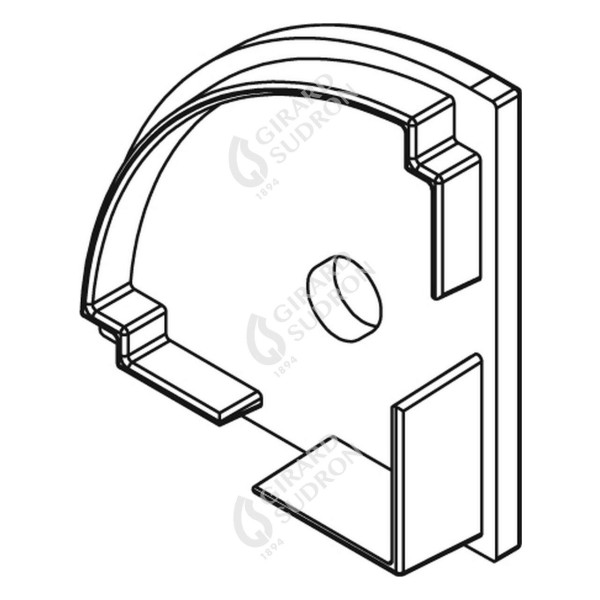 Girard sudron embouts pour profile aluminium 30x30