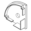 Girard sudron embouts pour profile aluminium 30x30