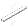 Girard sudron rail de diffusion 15-90° pour profile alu 15.5x12