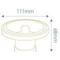 Girard sudron spot ar111 14w g53 2700k 45° dimmable