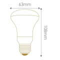 Girard sudron spot r63 led 8w e27 3000k 600lm 120°