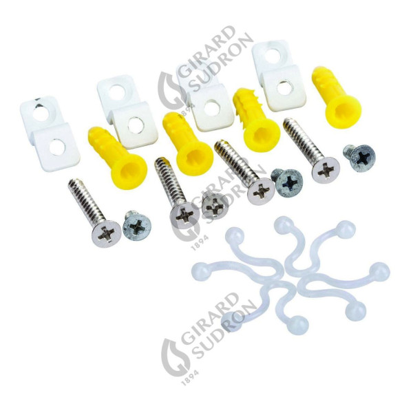 Girard sudron pattes de fixation murale