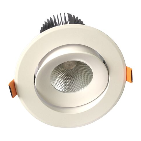 Girard sudron cavell - spot encastré inclinable led Ø142x118 enc.Ø110 25w 4000k 2250lm 36° blanc