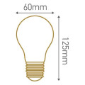 Standard a60 led 300° 16w e27 2700k 1700lm dim