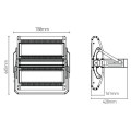 Girard sudron logan projecteur led haute puissance ip65 - 1500w - 4000k - noir