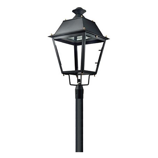 Girard sudron vintage - eclairage public led ip65 425x425x862 60w 3000k 4502lm 85-135° noir