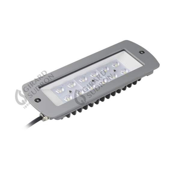 Girard sudron sponde - module led 261x102x45 60w 3000k 6025lm 120° argent