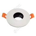 Girard sudron encastr. d.90mm cut.75mm blanc pour module downlight à visser 10w
