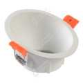 Girard sudron encastr. d.95mm cut.85mm blanc pour module downlight à visser 10w