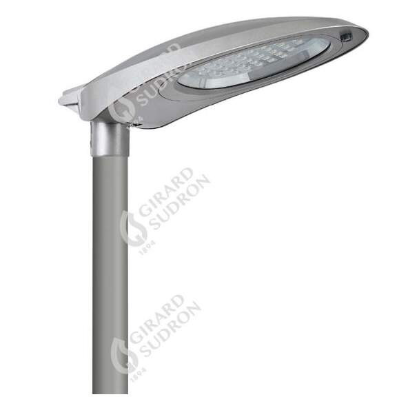 Ceres  lanterne led 80w 3000k 8800lm  ip66 clii 85150° ral9007