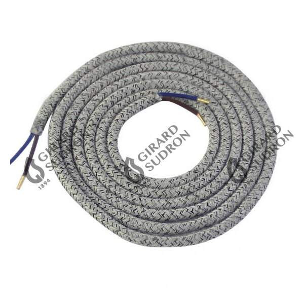 Girard sudron cable rond chiné gris