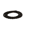Twisted cable  black 2m 2 x 0,75mm2