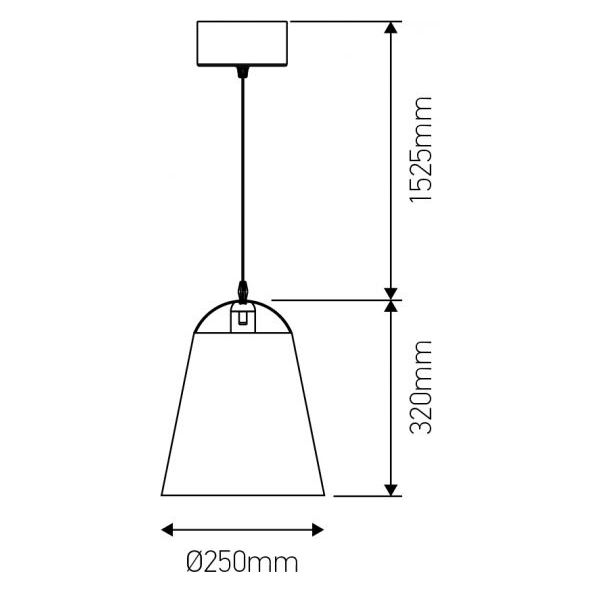 Suspension e27 max.60w abat-jour rose extérieur / blanc intérieur cable pvc l.150cm blanc