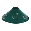 Girard sudron abat-jour métal conique ø220mm vert bouteille mat